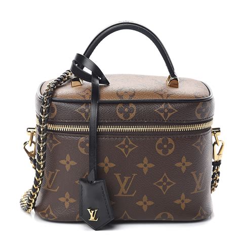 lv vanity pm black|louis vuitton vanity bag.